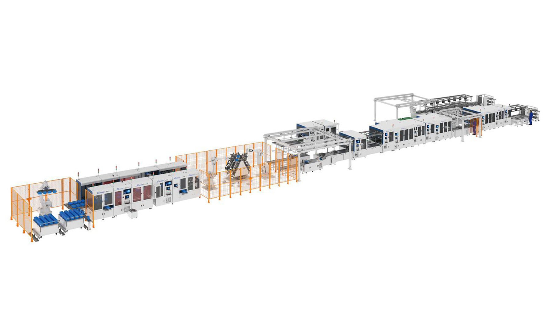 EV Battery&storage Battery Dual-purpose Module Packautomaticassembly Line EV Battery&storage Battery Dual-purpose Module Packautomaticassembly Line
