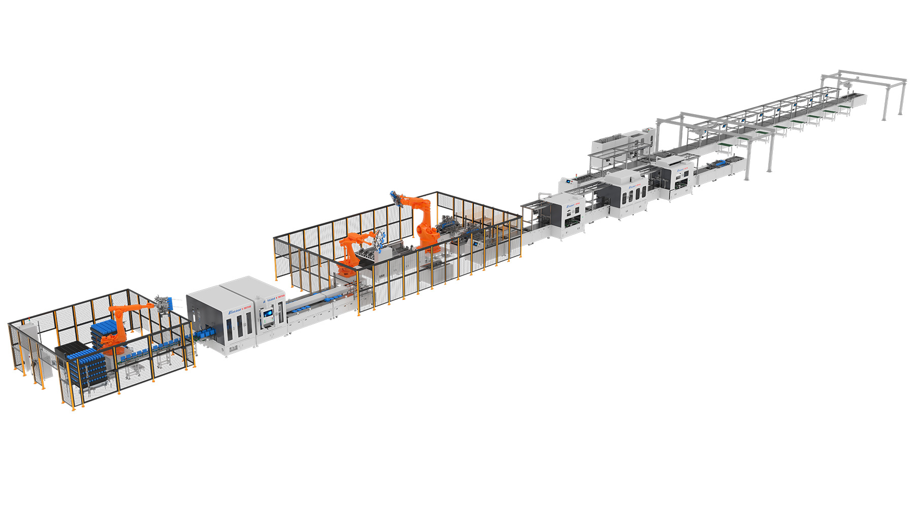 Standard Prismatic Energy Storage Module Pack Fully Automated Production Line Standard Prismatic Energy Storage Module Pack Fully Automated Production Line