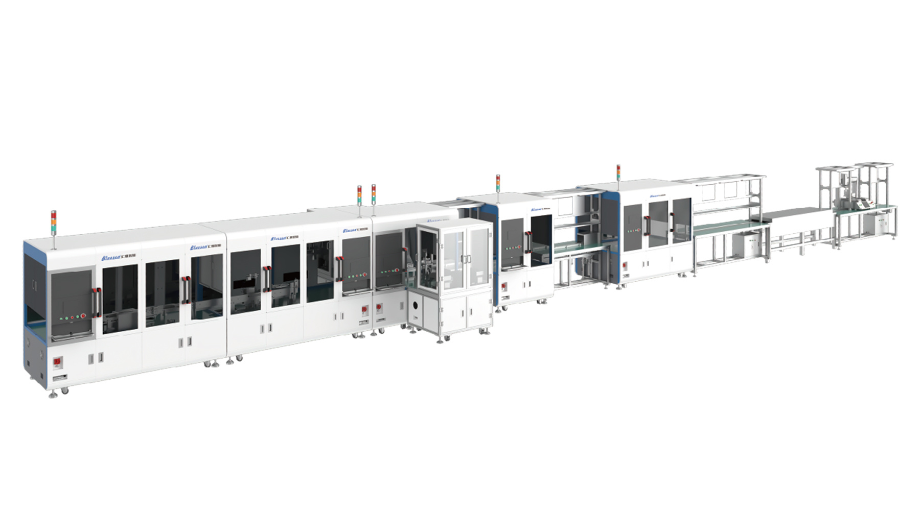 The Universal Pouch Battery Module Pack Automatic Assembly Line