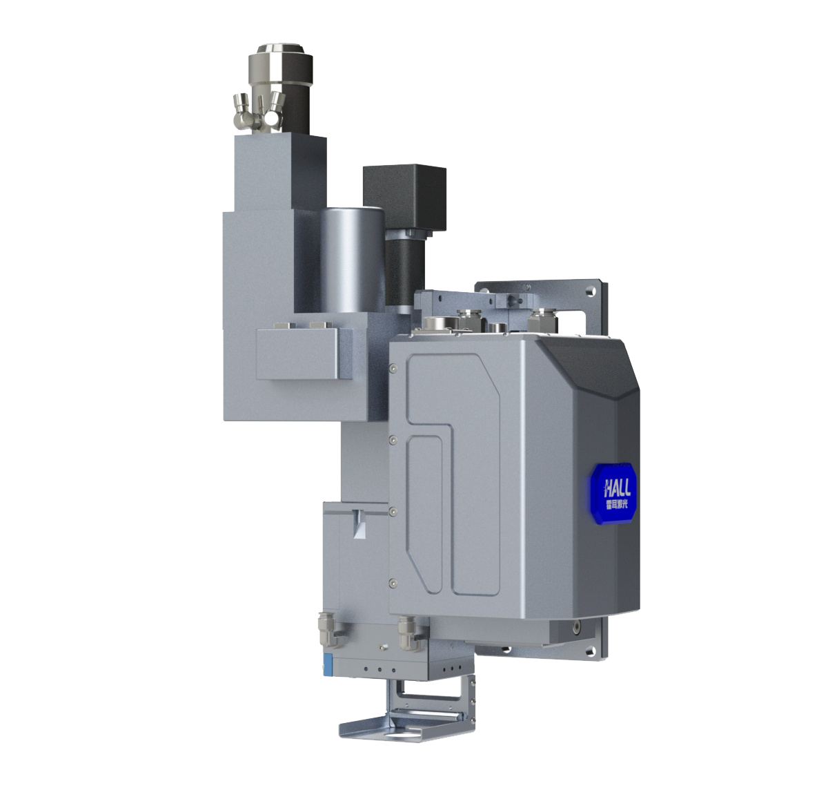 Blue-light infrared composite laser