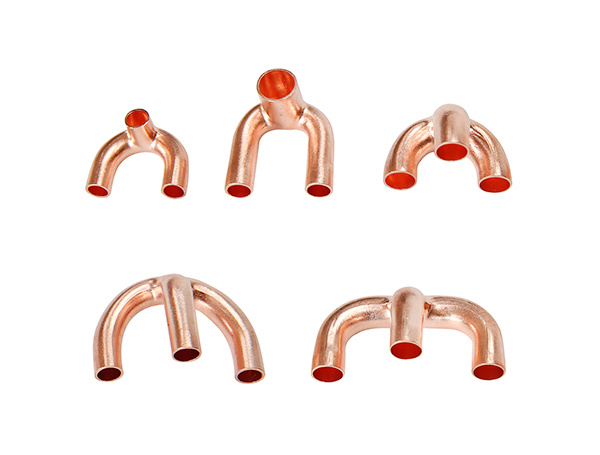 Claw-type three way pipe