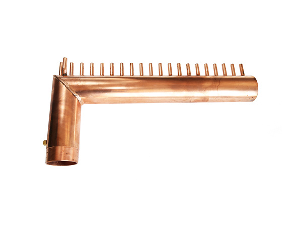 Water inlet and outlet steel tube