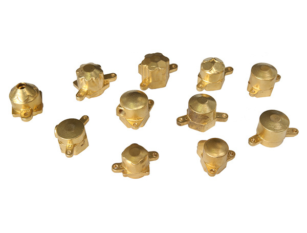 Brass parts of water collecting head