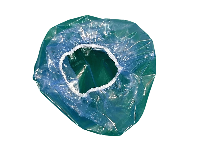蓝紫色浴帽袋