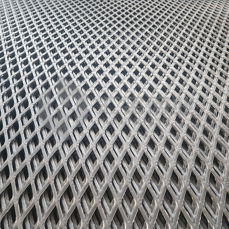 Flattened Expanded Metal