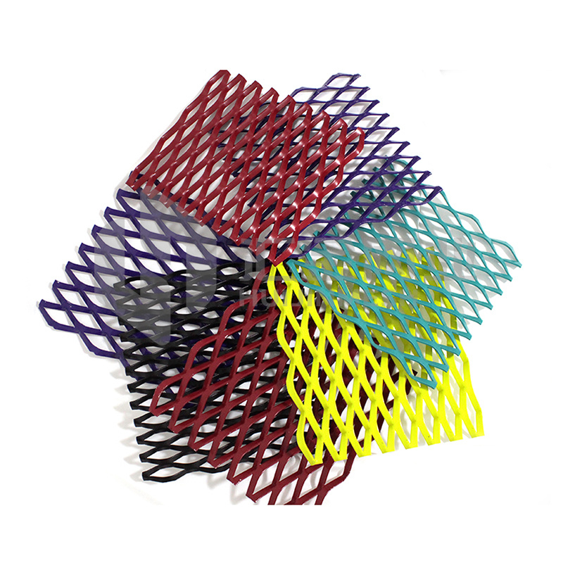 PVDF painting expanded metal mesh for cladding