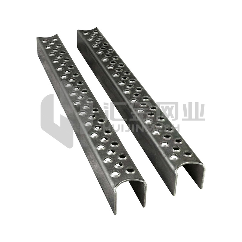Ladder rung,Circular raised perforated buttons provide good slip resistance
