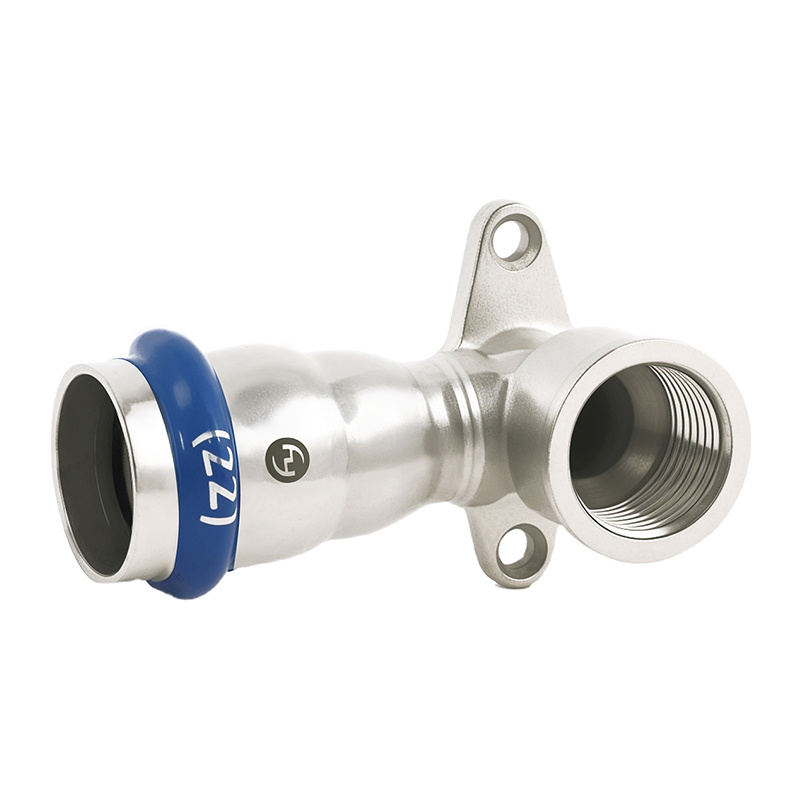 Female Angle Adapter with pedestal