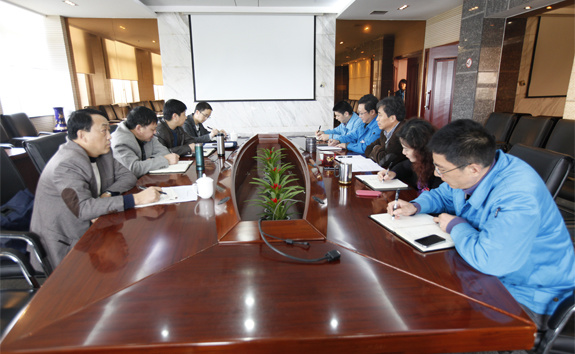 綿竹市政協(xié)副主席劉永清一行到實業(yè)公司指導(dǎo)黨的群眾路線教育實踐活動工作開展