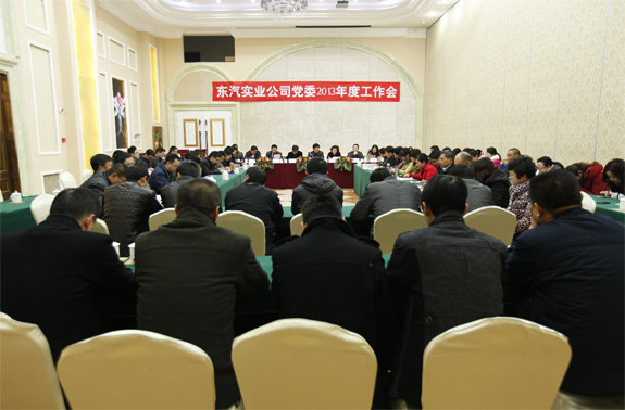 東汽實(shí)業(yè)召開2013年度黨委工作會(huì)