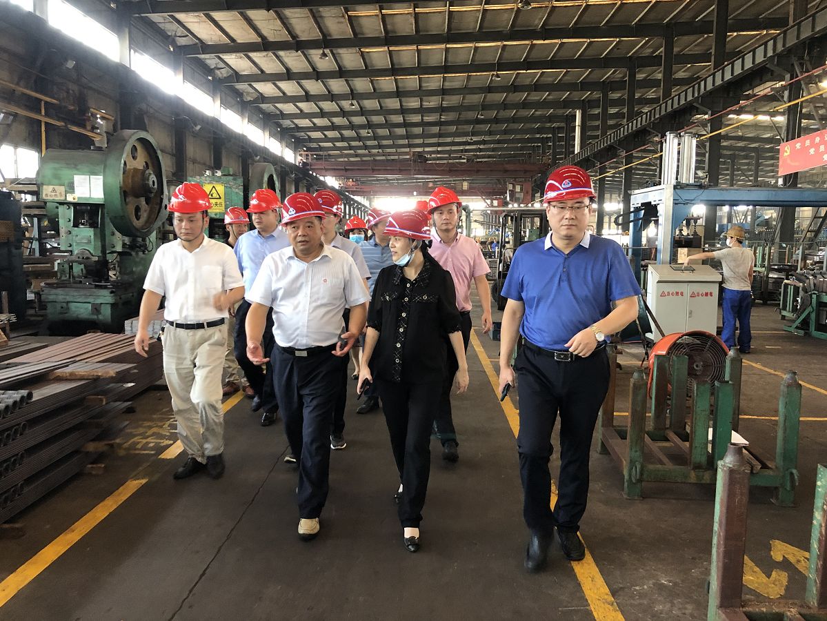 热烈欢迎蕲春县县长陈丹、副县长欧阳畅贤莅临公司指导调研工作