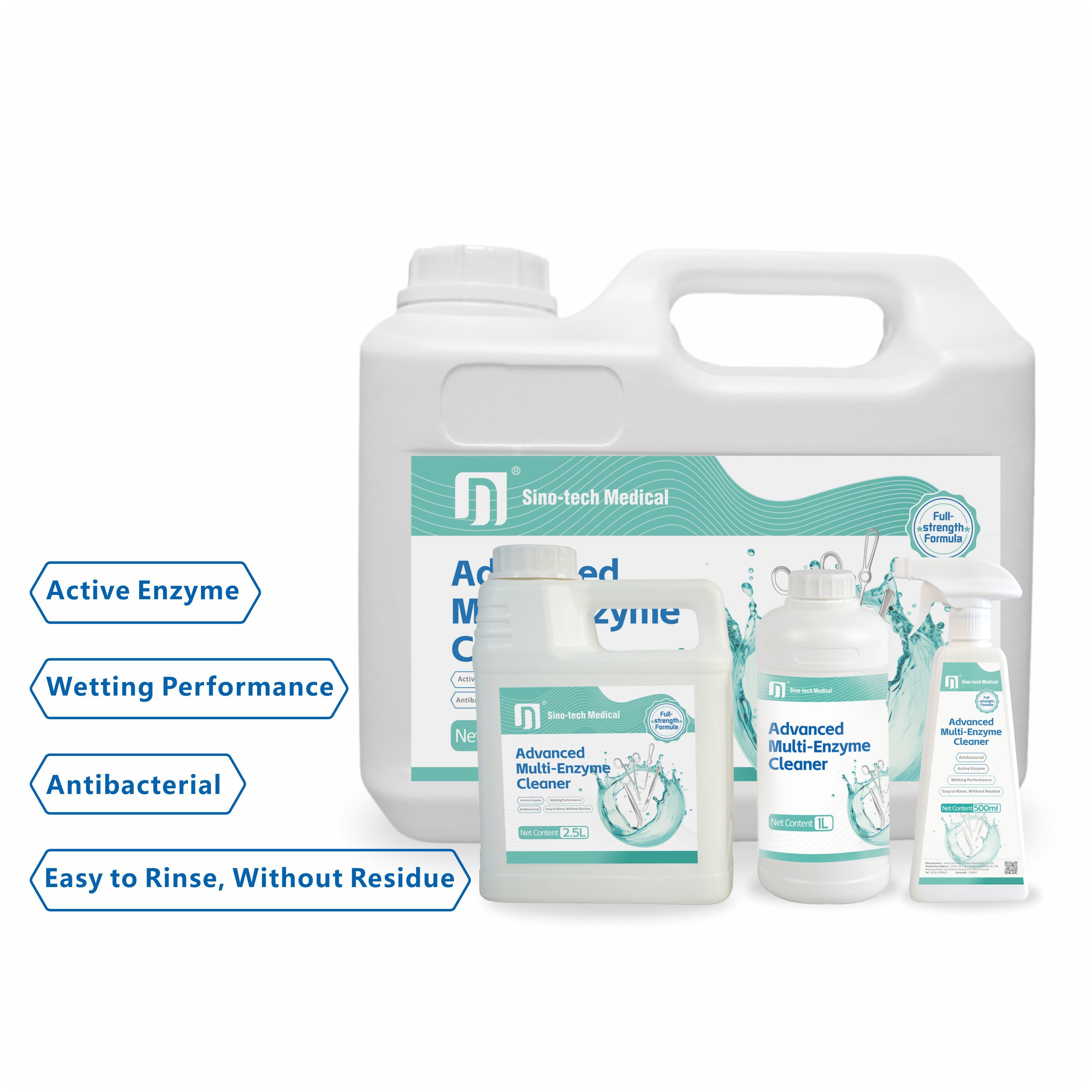 Advanced Multi-enzyme Detergent for Medical Devices
