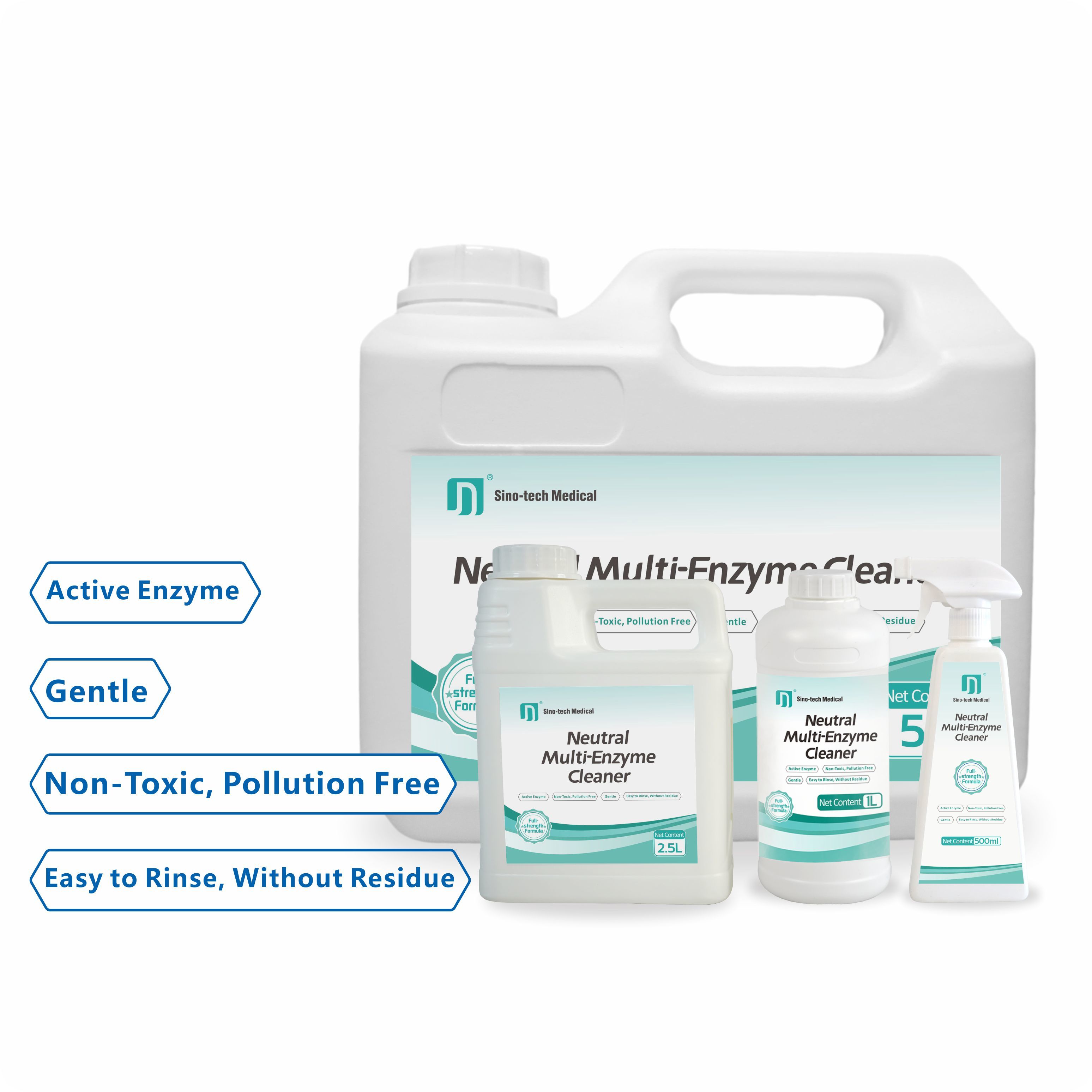 Neutral Multi-enzyme Detergent for Medical Devices