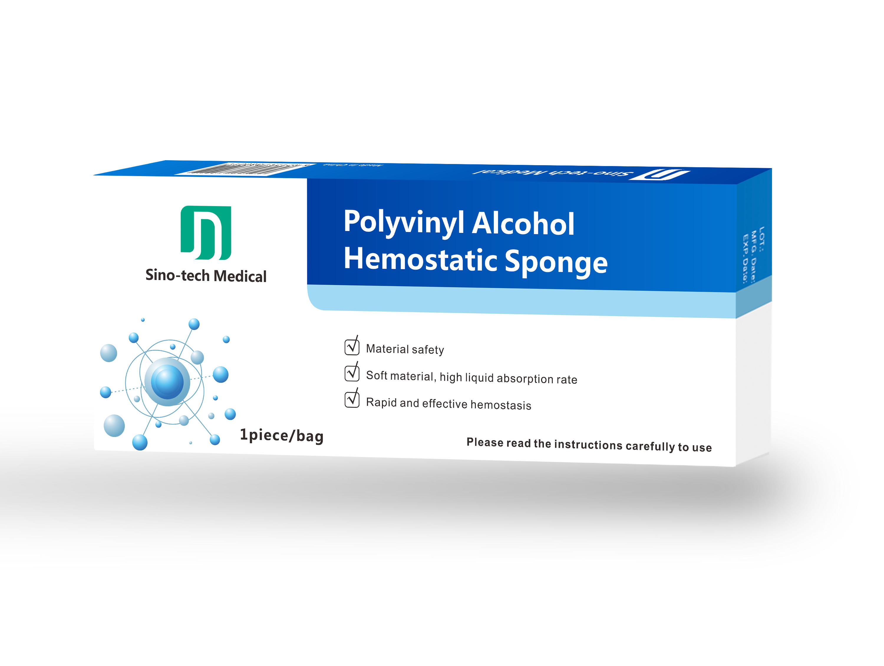 Polyvinyl Alcohol Hemostatic Sponge Polyvinyl Alcohol Hemostatic Sponge