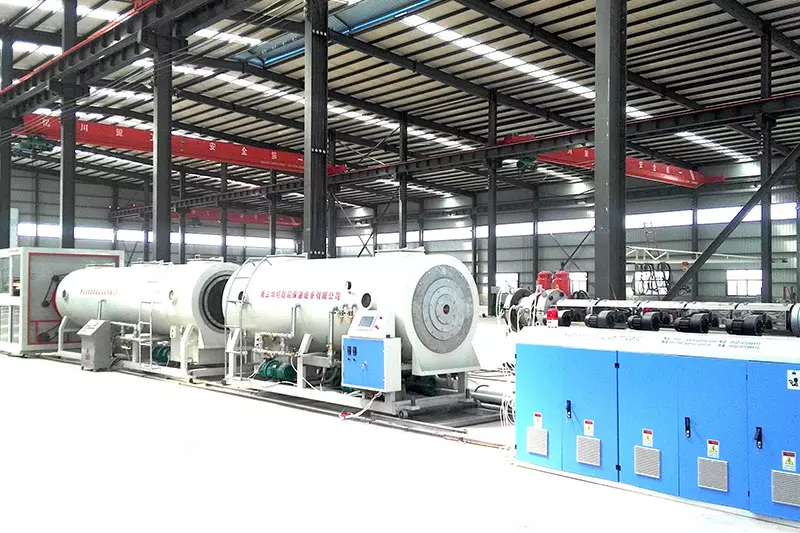 Vacuum equipment production line