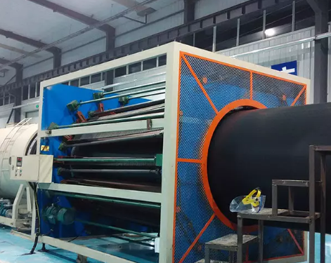 Customized Vacuum Sizing Pipe Extrusion Production Lines
