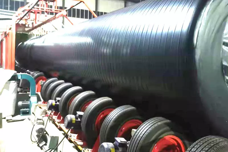 Steel pipe polyurethane wound foam pipe