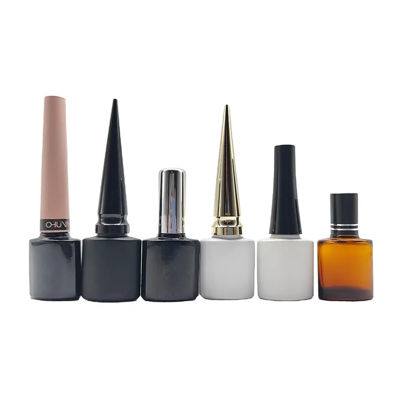 Nail polish glass bottles