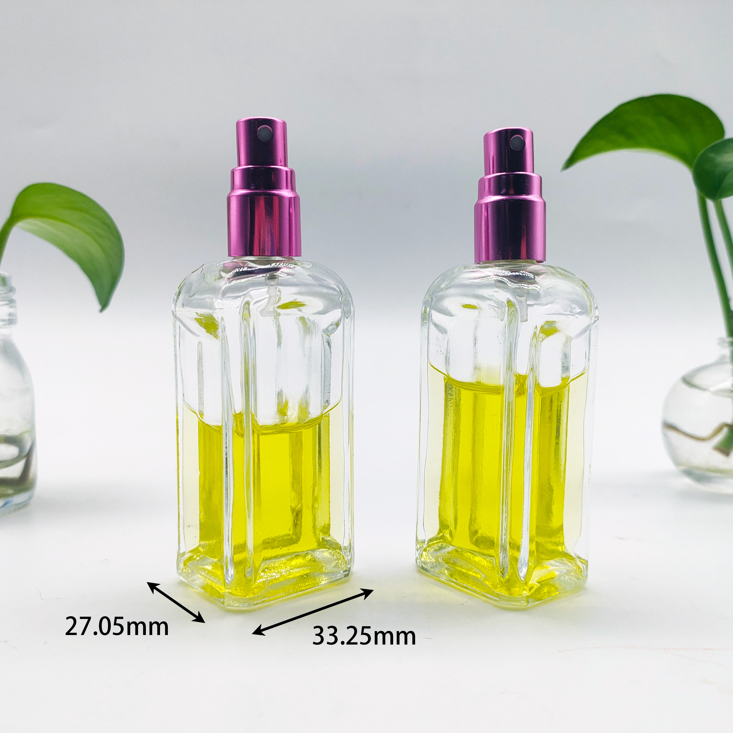 Best-selling product - Divided empty bottles for perfume. Bulk perfume bottles. 22ML transparent glass perfume spray empty bottle.