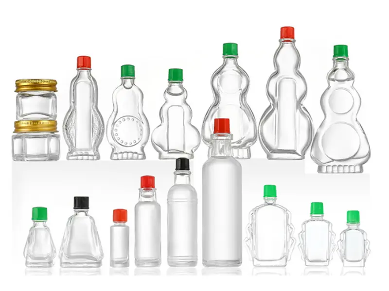 Essential Balm Glass Bottles