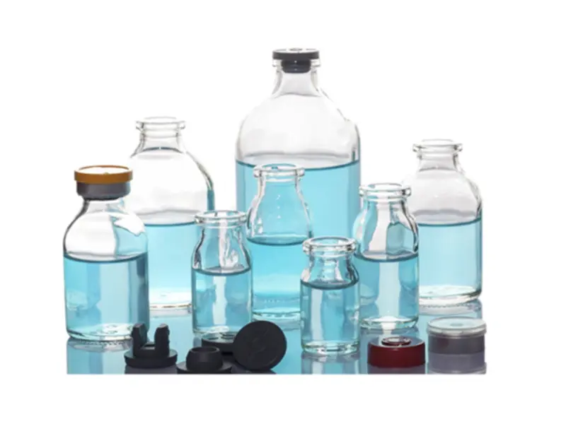 Pharmaceutical glass bottles