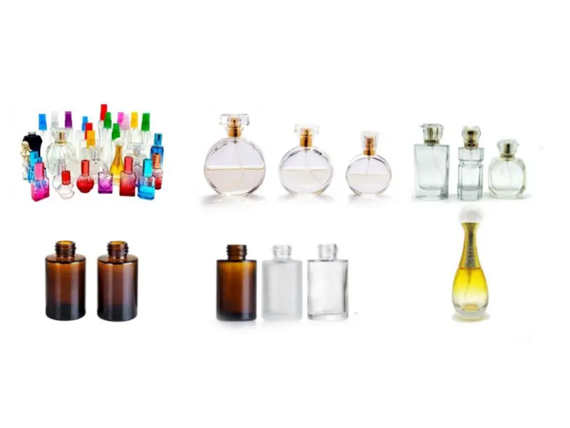Perfume glass bottles