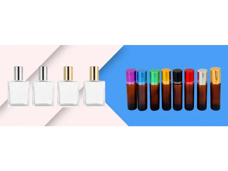 Roll-on glass bottles