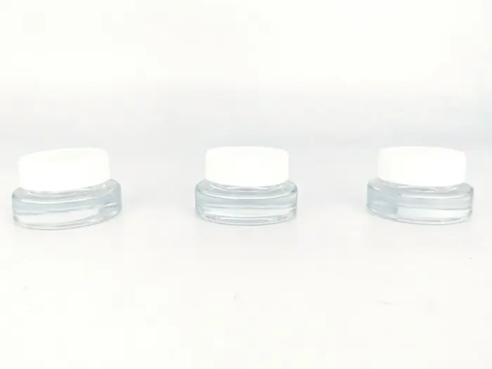 Glass Jars And Bottles For Creams And Lotions