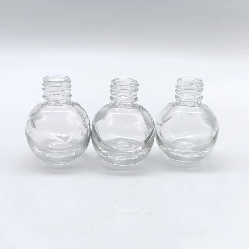 Nail polish glass bottles