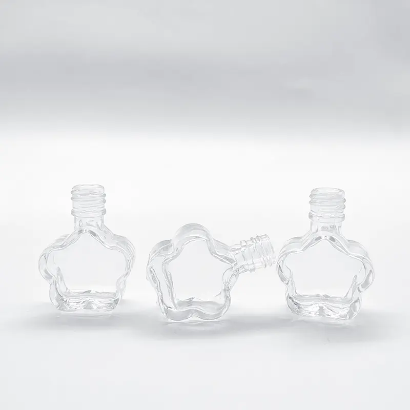 Nail polish glass bottles