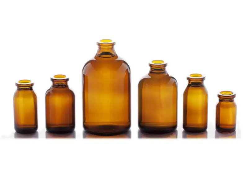 Pharmaceutical glass bottles