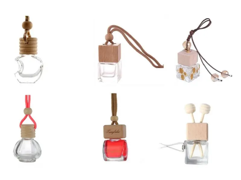 Perfume glass bottles