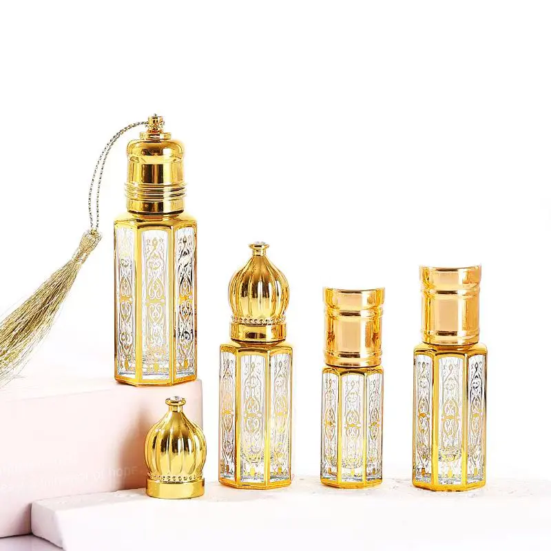 6ml/12ml Roll-on Style Fine High Octagonal Bottles