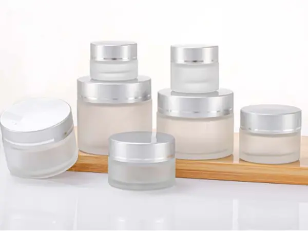 Frascos de vidrio para crema