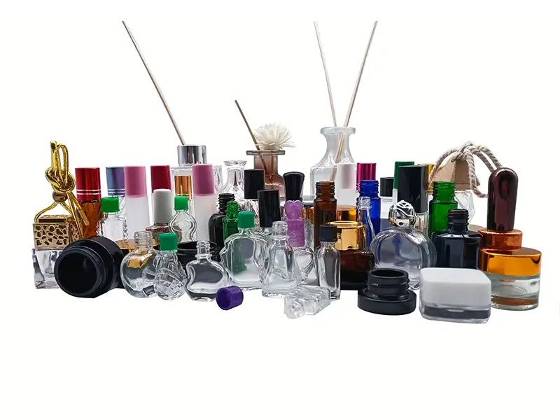 Perfume glass bottles