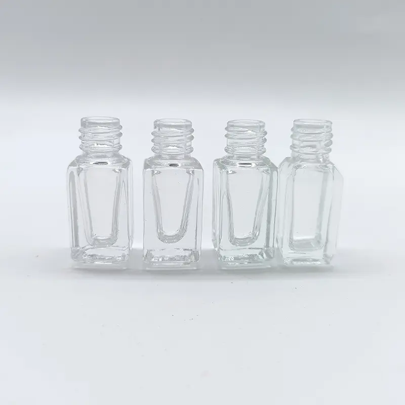 Nail polish glass bottles