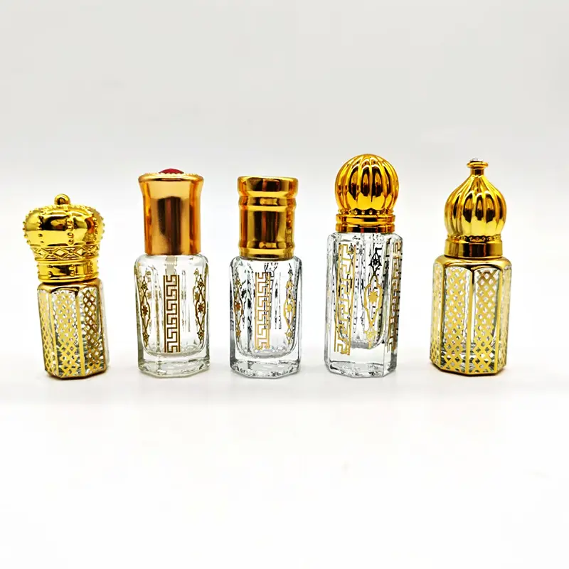 3ml/6ml/12ml Roll-on Style Fine High Octagonal Bottles