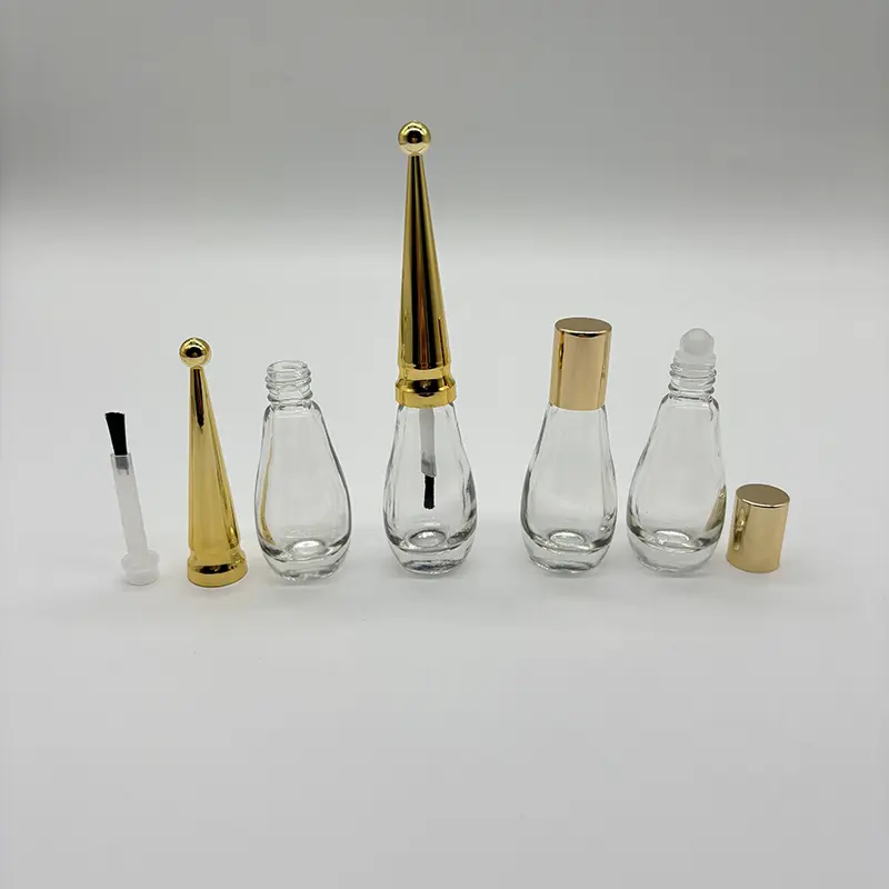 Nail polish glass bottles
