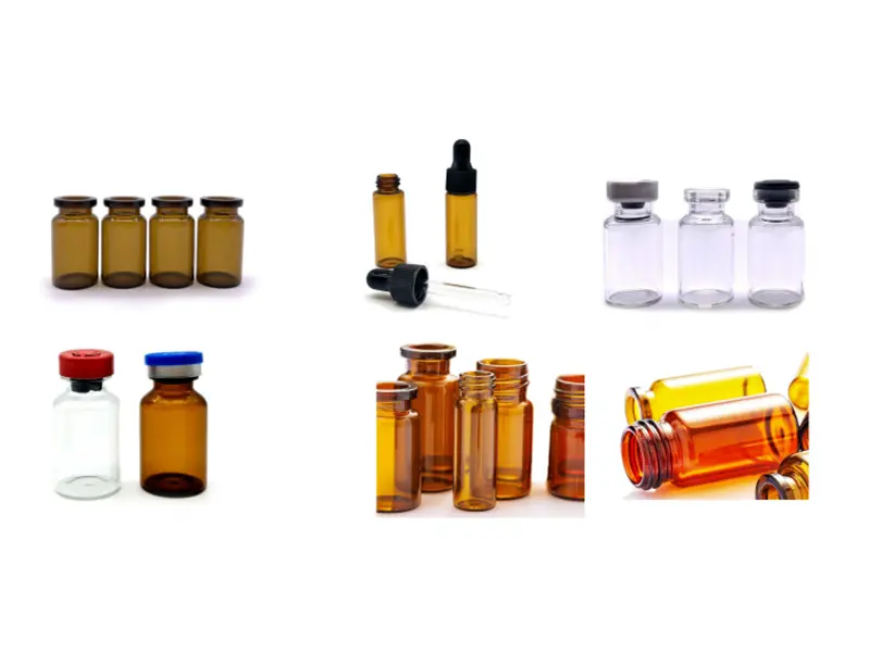 Pharmaceutical glass bottles