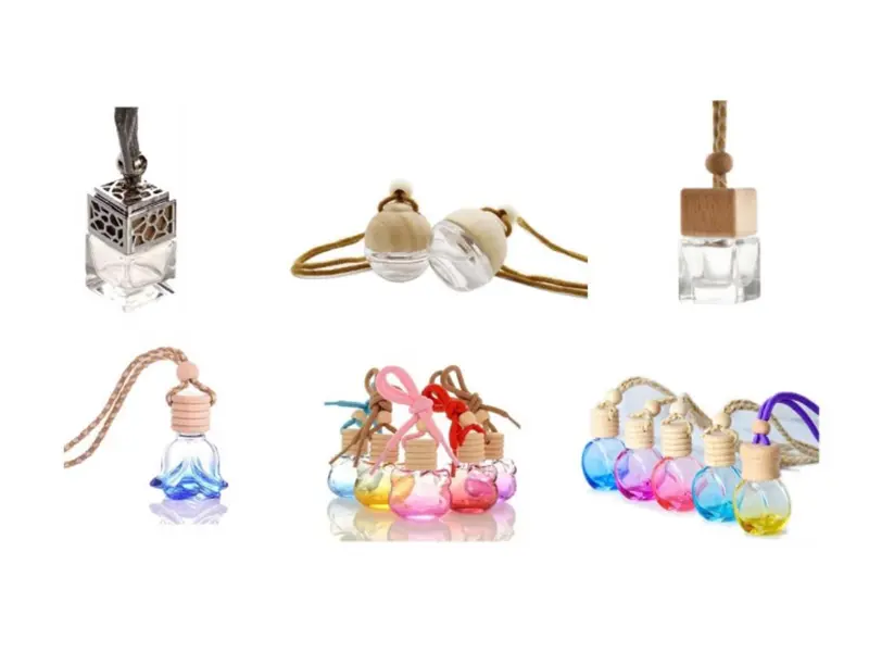 Perfume glass bottles