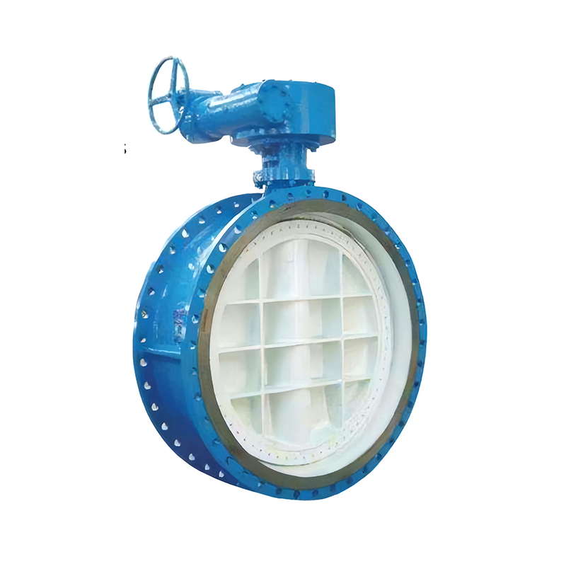 Soft Seal Double Eccentric Flange Butterfly Valve