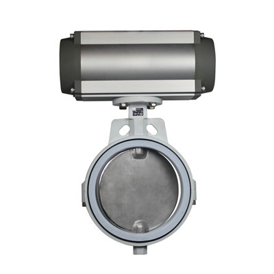 Pneumatic Wafer Soft Sealing Butterfly Valve