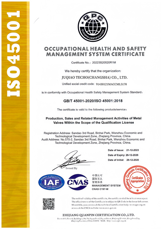 Certification
