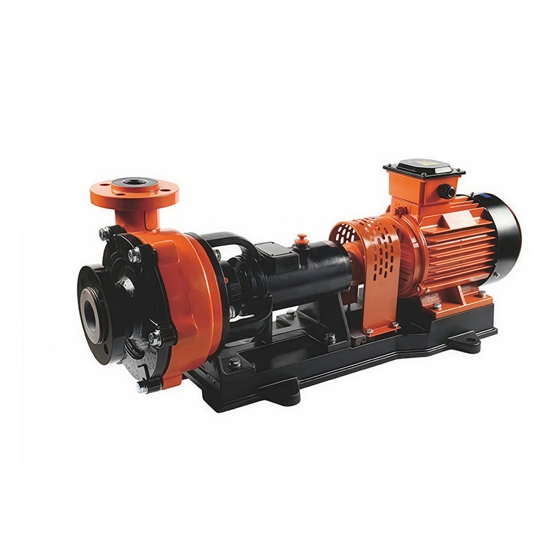 RUB corrosion resistant and wear resistant mortar pump