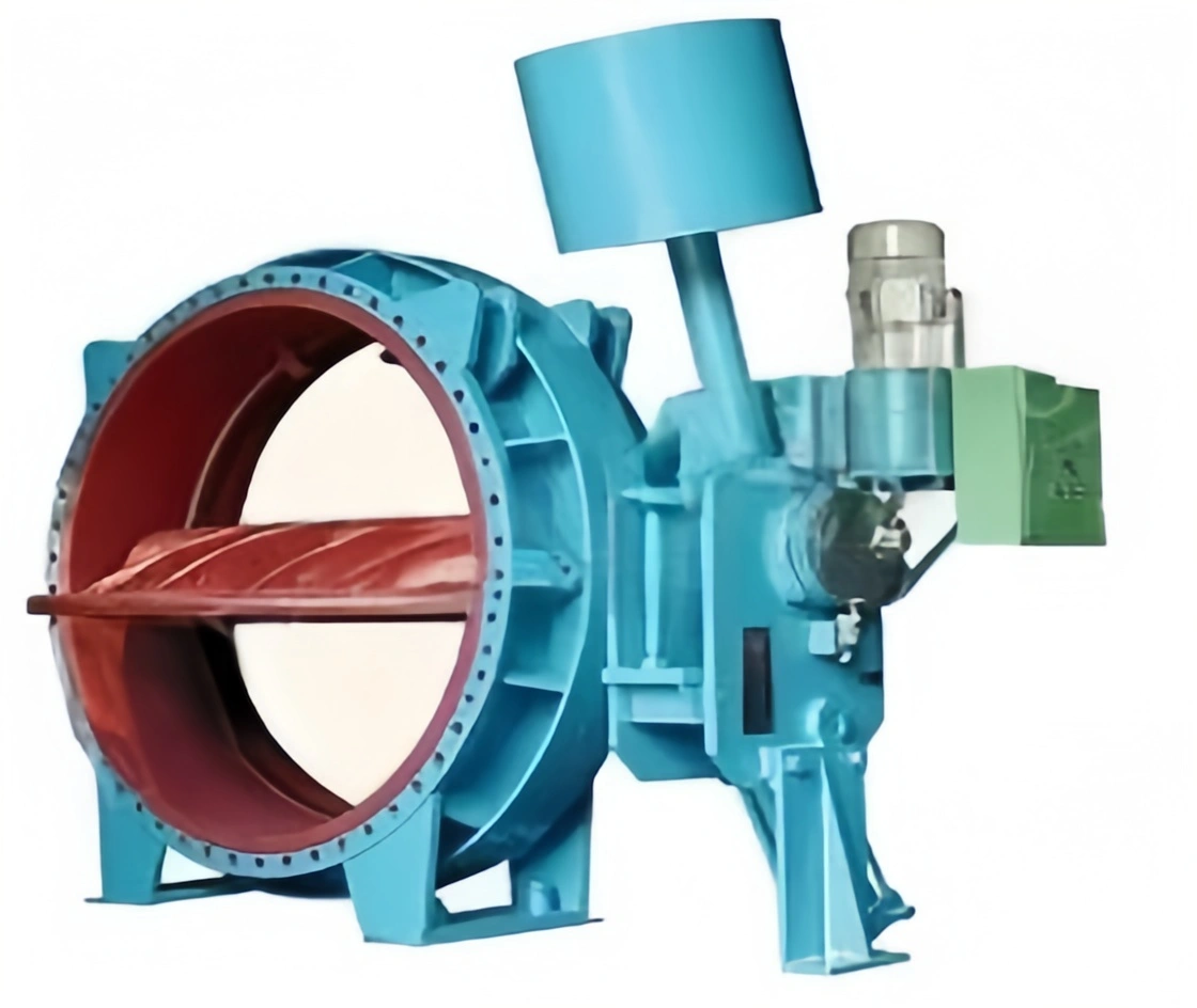 Hydraulic Controlled Butterfly Valve for Pumping Station