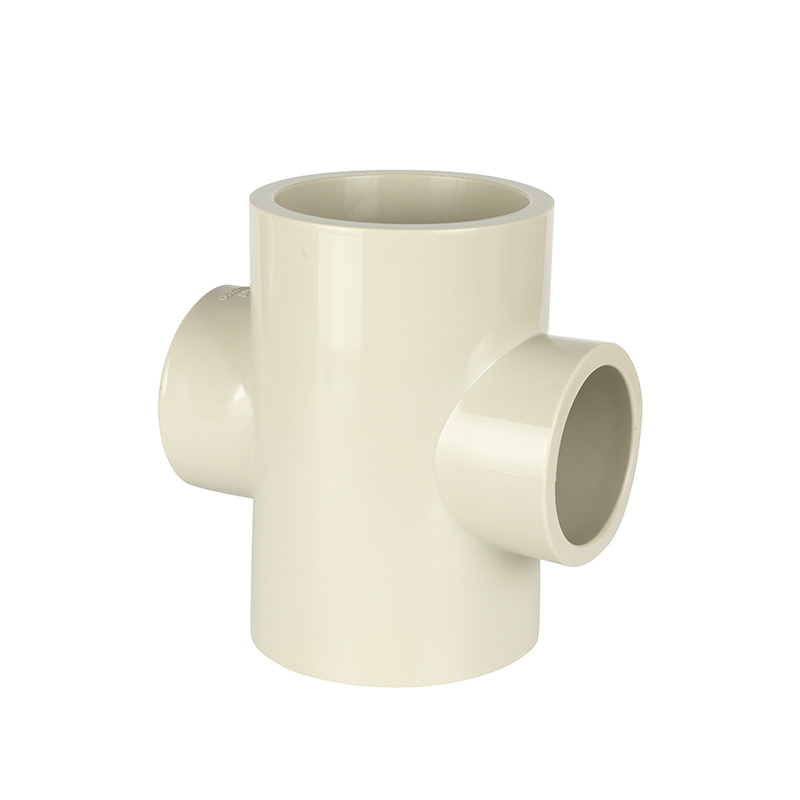 PPH Cross Pipe Fitting (Socket-fusion)