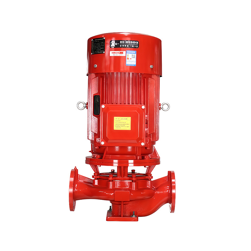 Single-stage fire pump