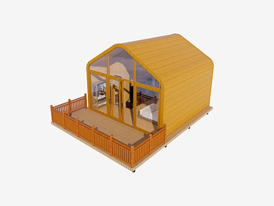TRIANGLE ALUMINUM HOUSE