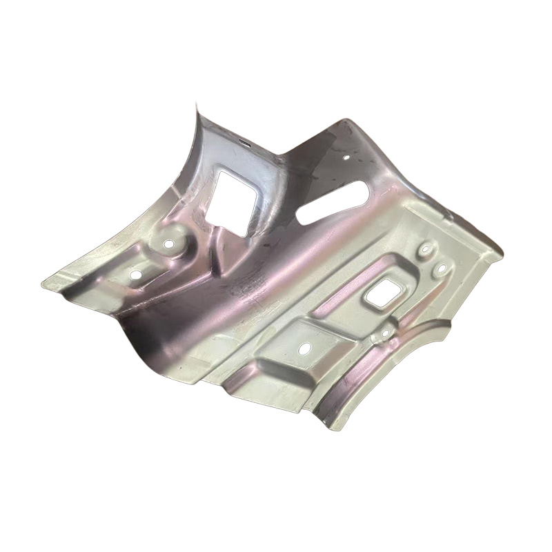 Left side wall rear wall connecting plate