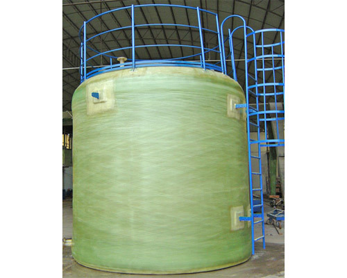 Glass fiber reinforced plastic storage tanks